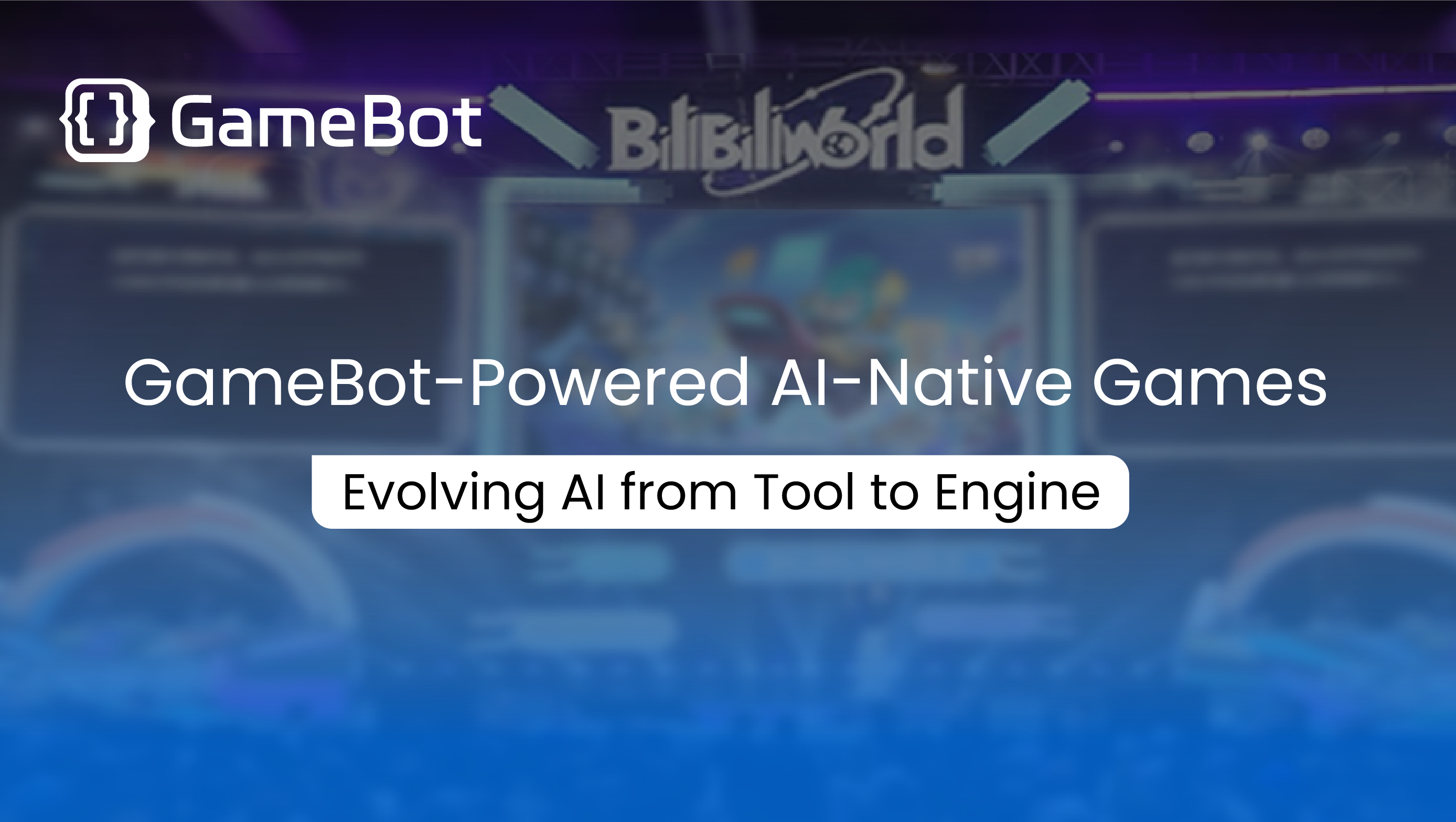 GameBot-Powered AI-Native Games: Evolving AI from Tool to Engine 